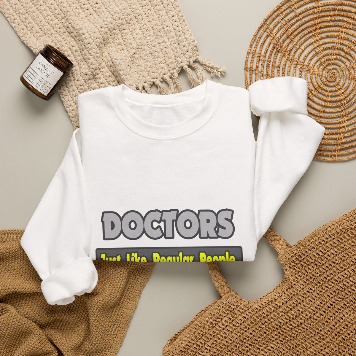Doctors...Smarter - Unisex Heavy Blend™ Crewneck Sweatshirt