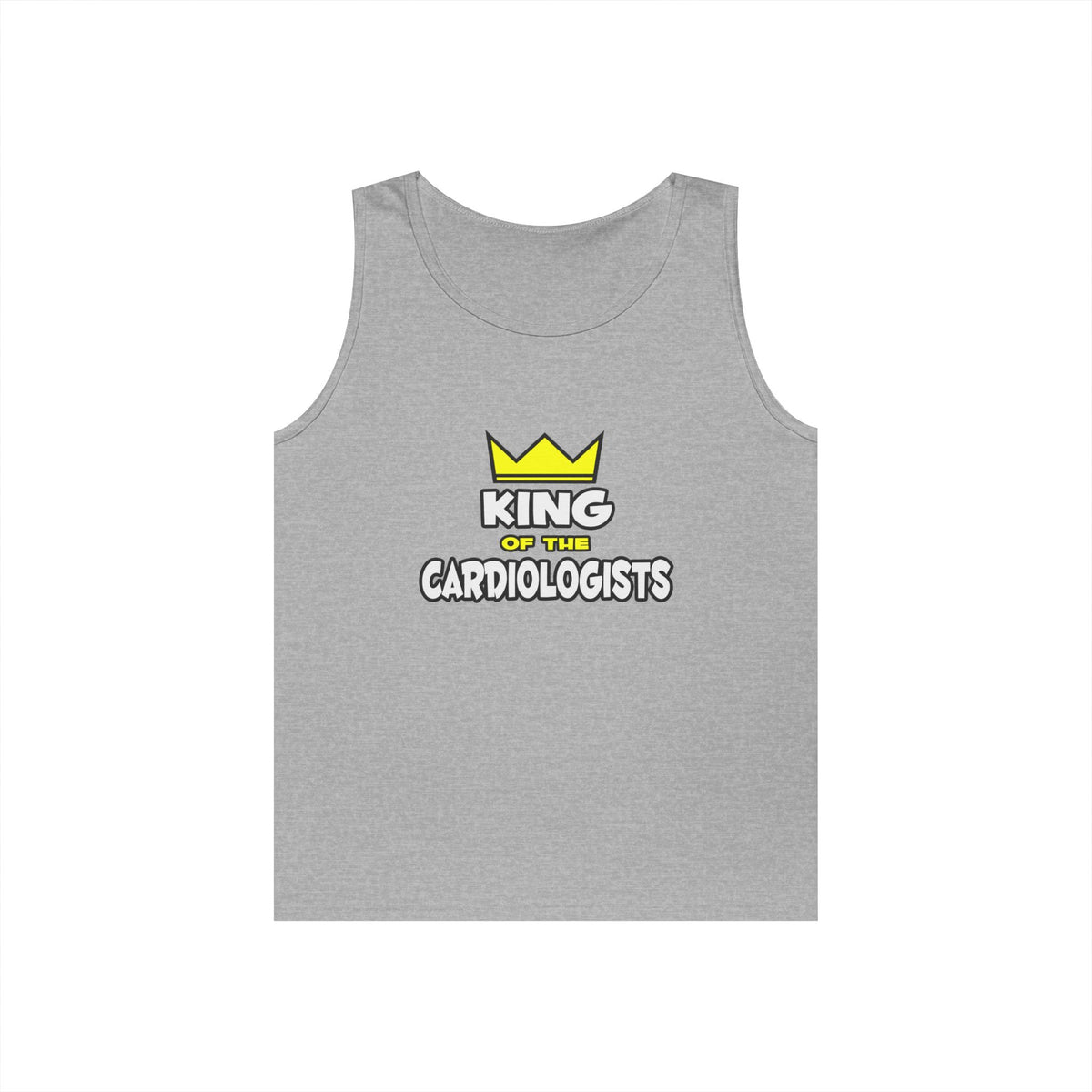 King of the Cardiologists - Unisex Heavy Cotton Tank Top