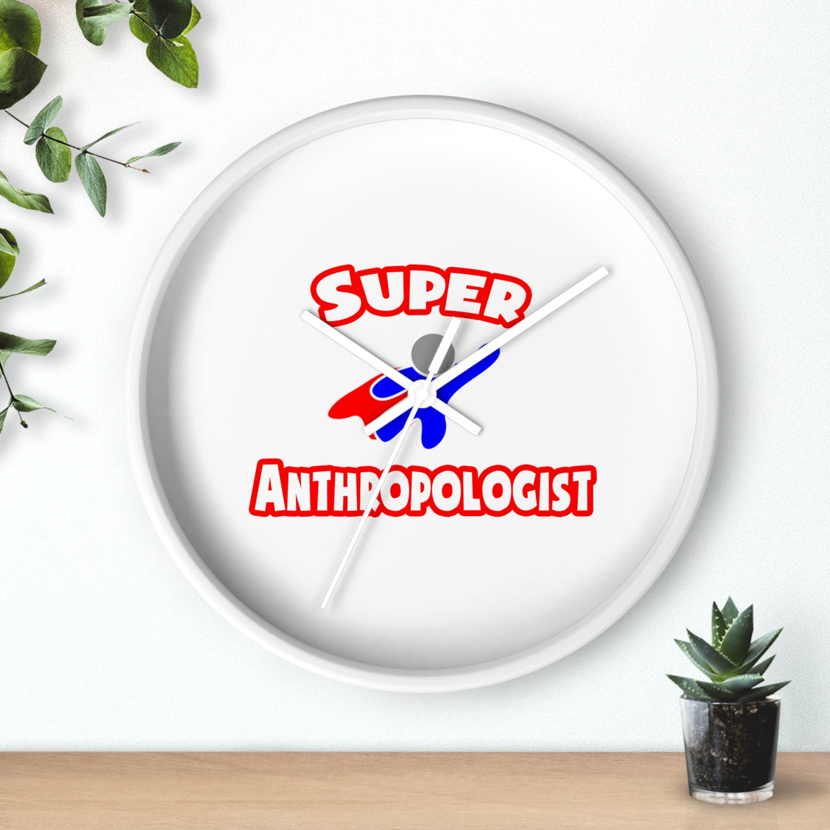 Super Anthropologist - Wall Clock