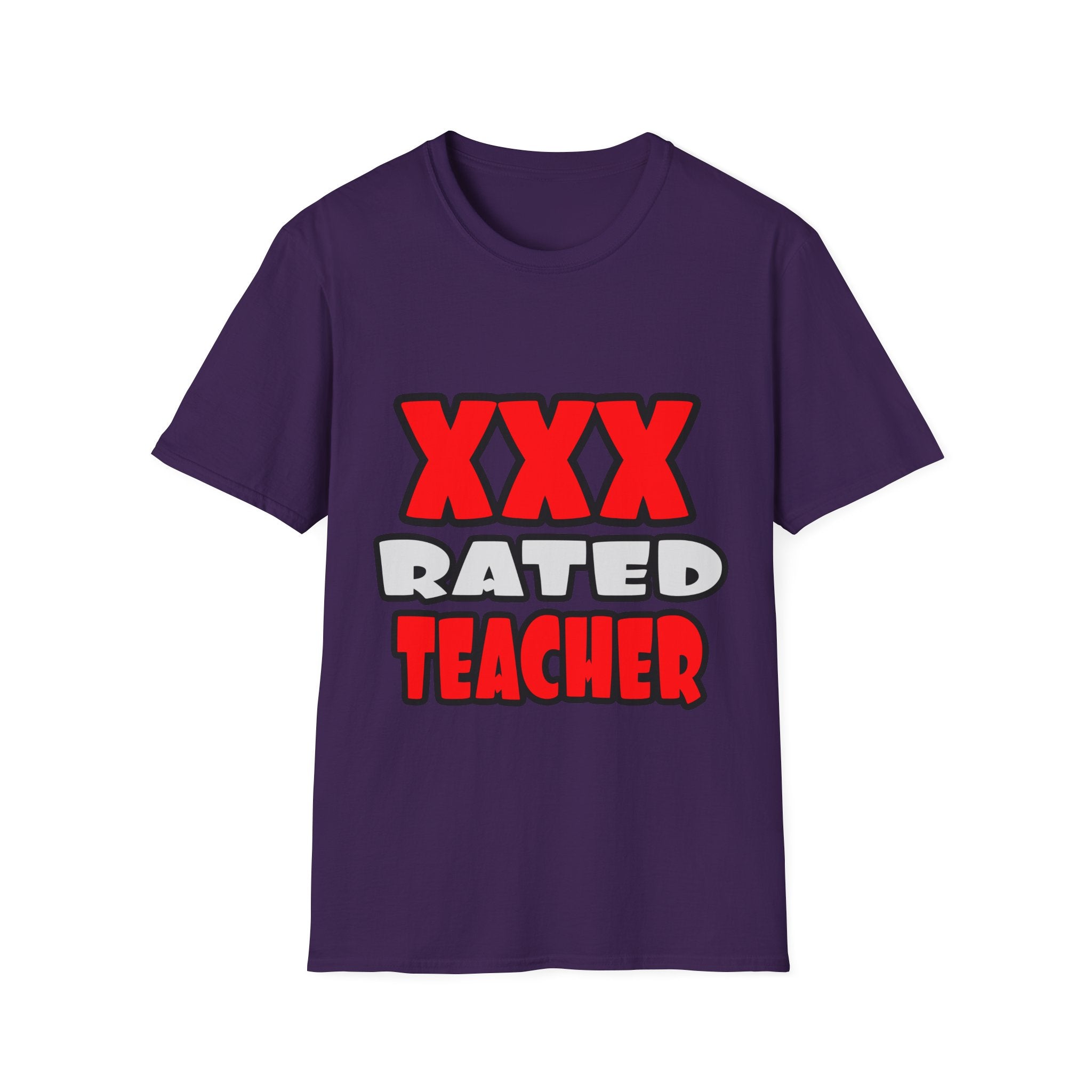 XXX Rated Teacher - Unisex Softstyle T-Shirt
