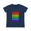 Rainbow Engineer - Women's Midweight Cotton Tee