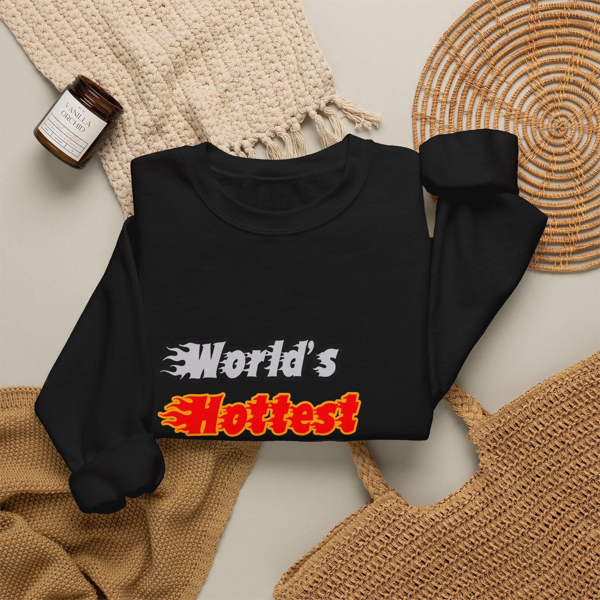 World's Hottest Air Traffic Controller - Unisex Heavy Blend™ Crewneck Sweatshirt