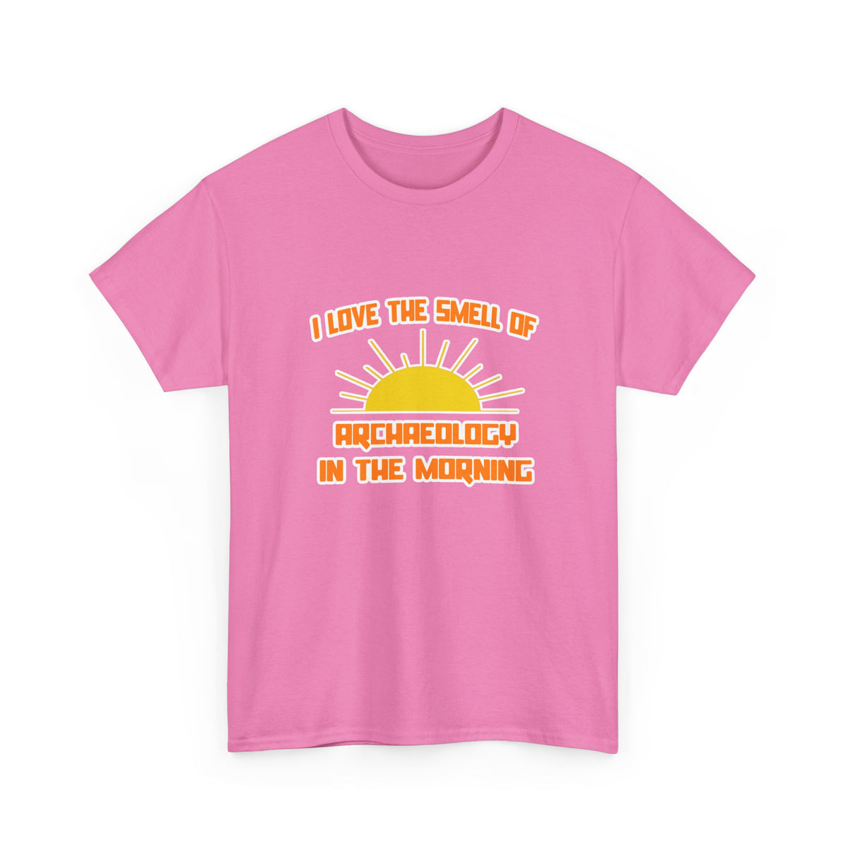 Smell of Archaeology in the Morning - Unisex Heavy Cotton Tee