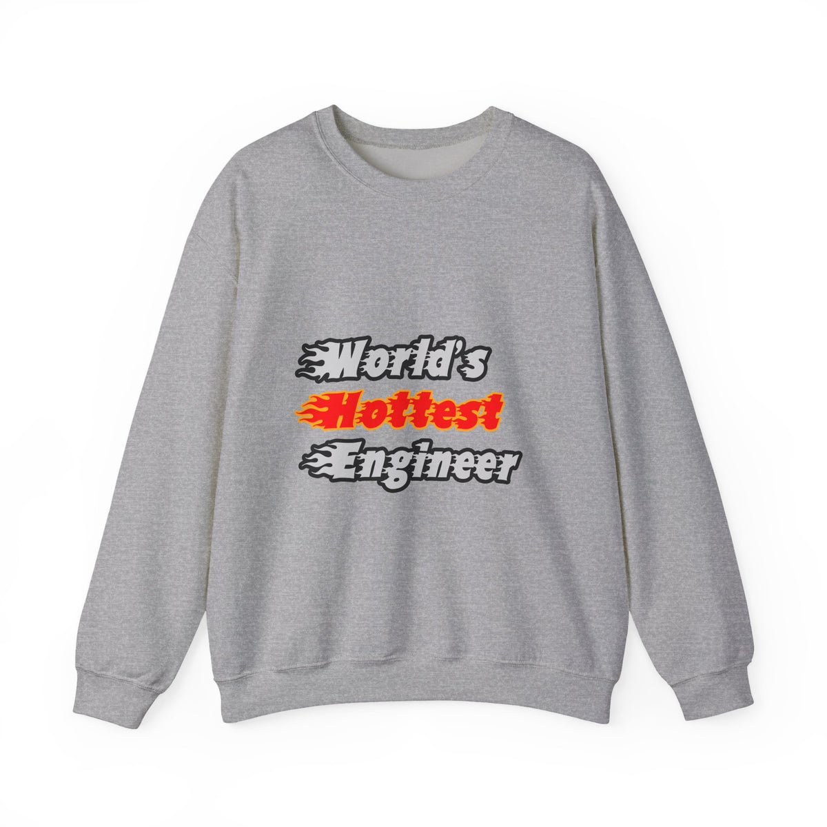 World's Hottest Engineer - Unisex Heavy Blend™ Crewneck Sweatshirt
