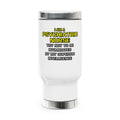 Psychiatric Nurse..Superior Intelligence - Stainless Steel Travel Mug with Handle, 14oz