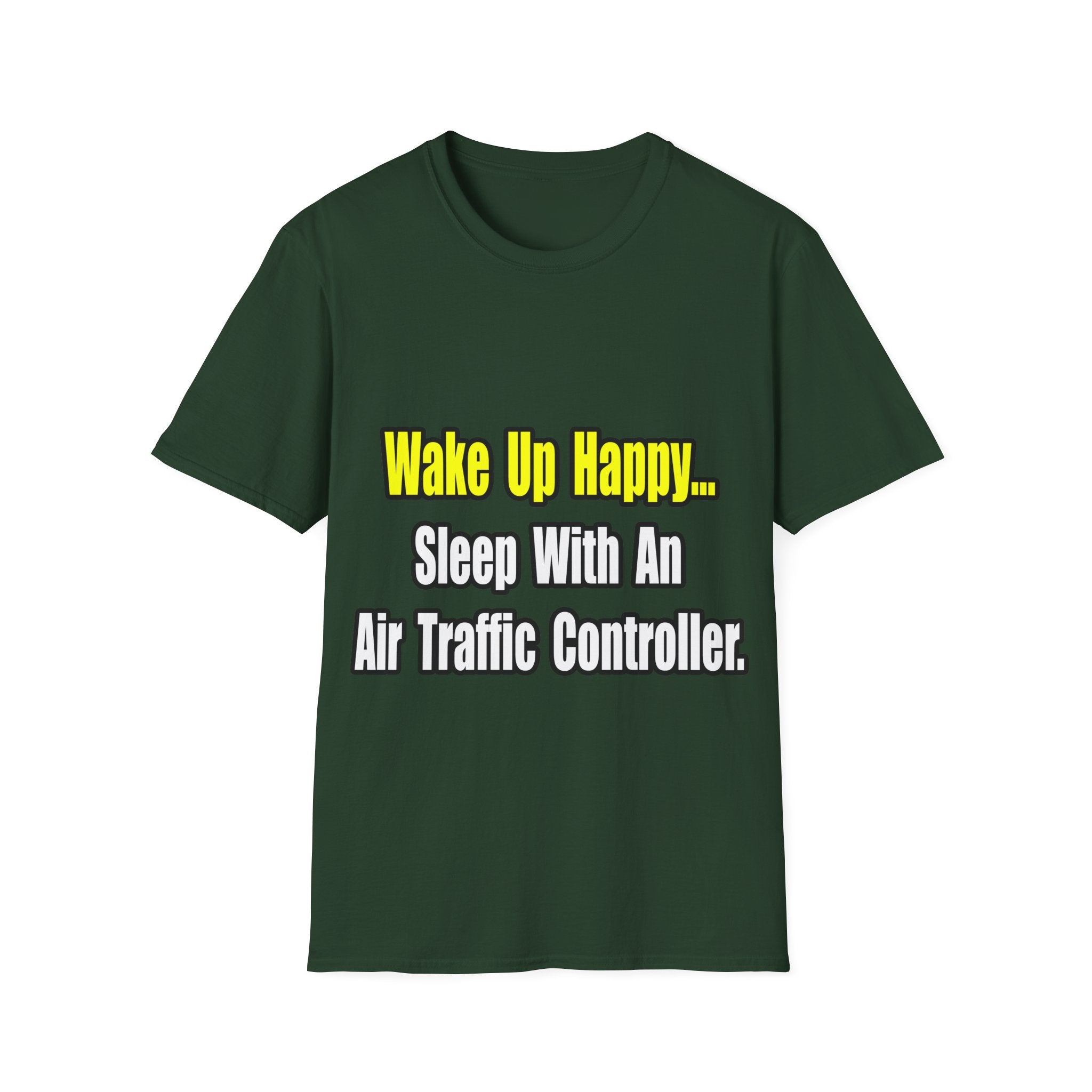 Sleep With An Air Traffic Controller - Unisex Softstyle T-Shirt
