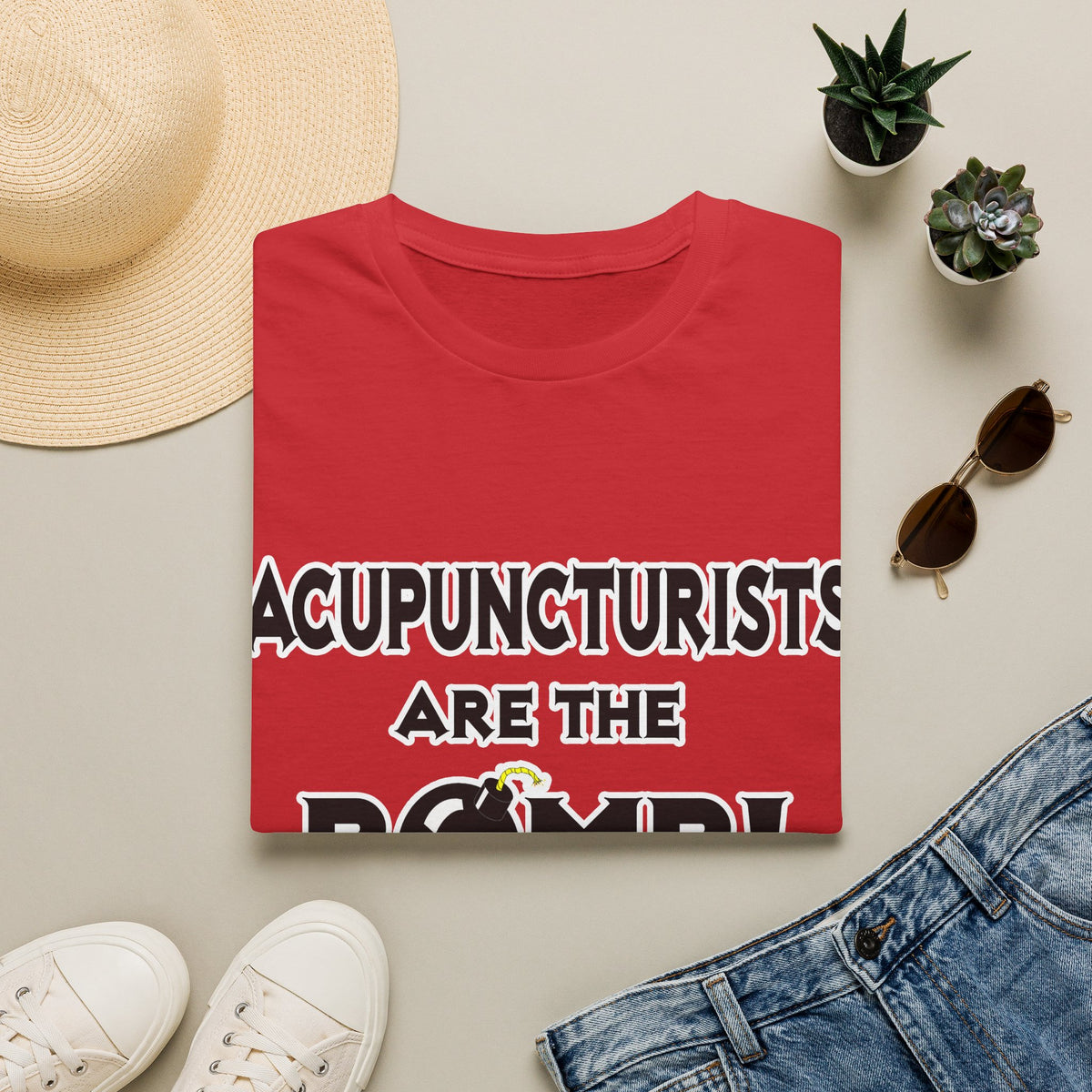 Acupuncturists Are The Bomb! - Unisex Softstyle T-Shirt