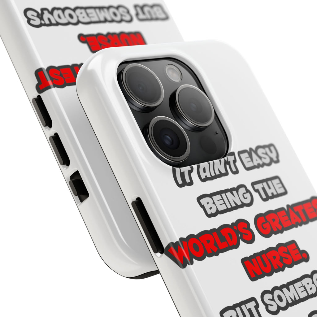 World's Greatest Nurse Joke - Tough Phone Cases