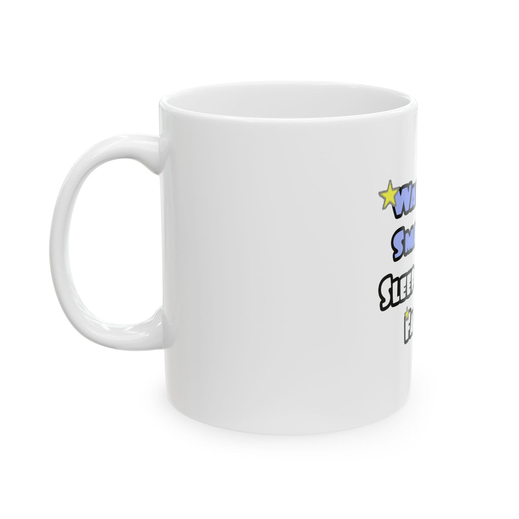 Wake Up Smarter...Sleep With a Farmer - Ceramic Mug, (11oz, 15oz)