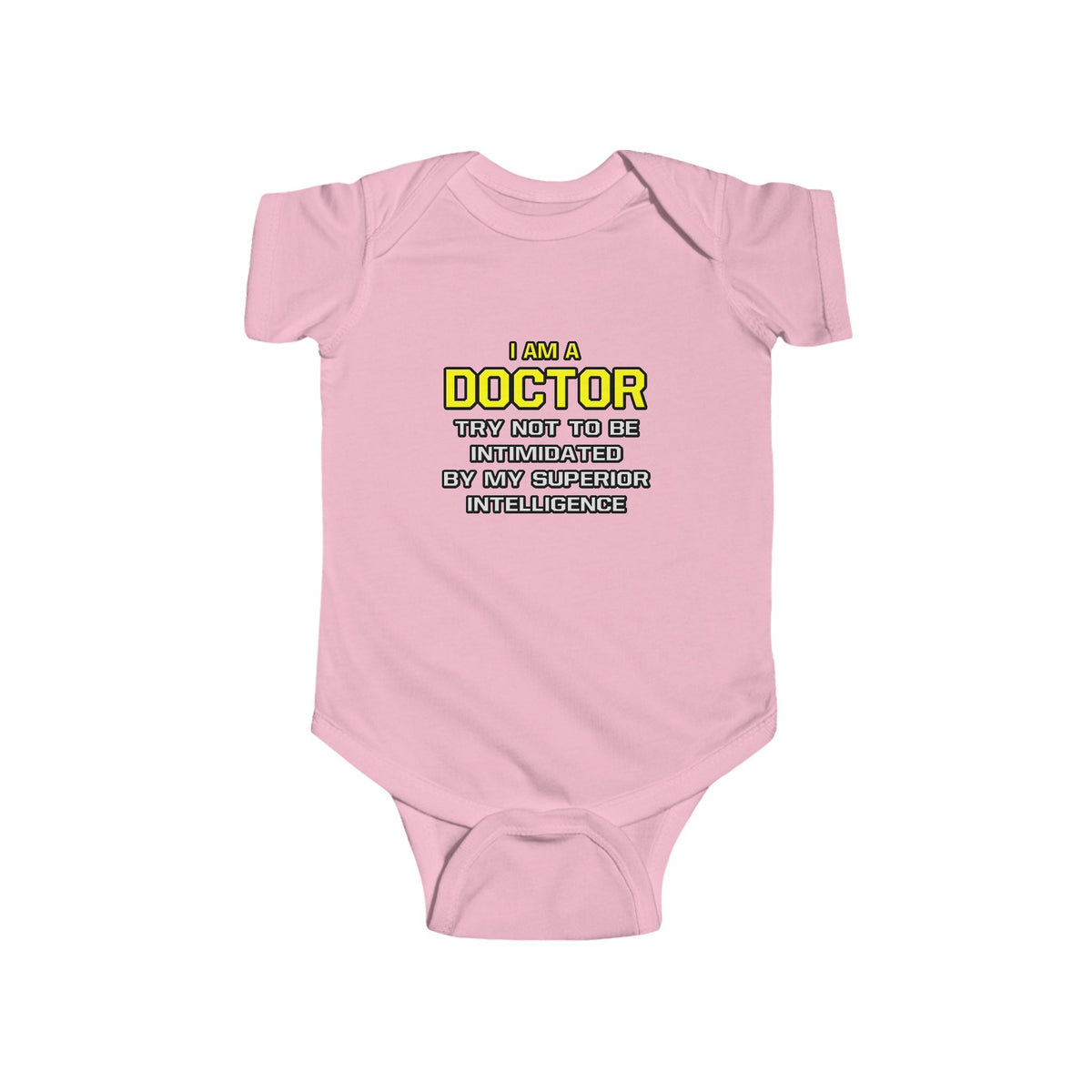 Doctor...Superior Intelligence - Infant Fine Jersey Bodysuit