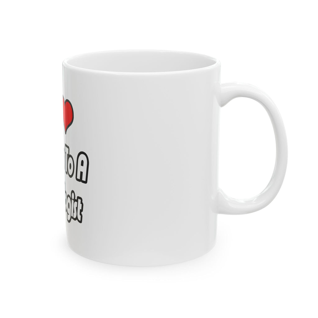 My Heart Belongs To A Cardiologist - Ceramic Mug, (11oz, 15oz)