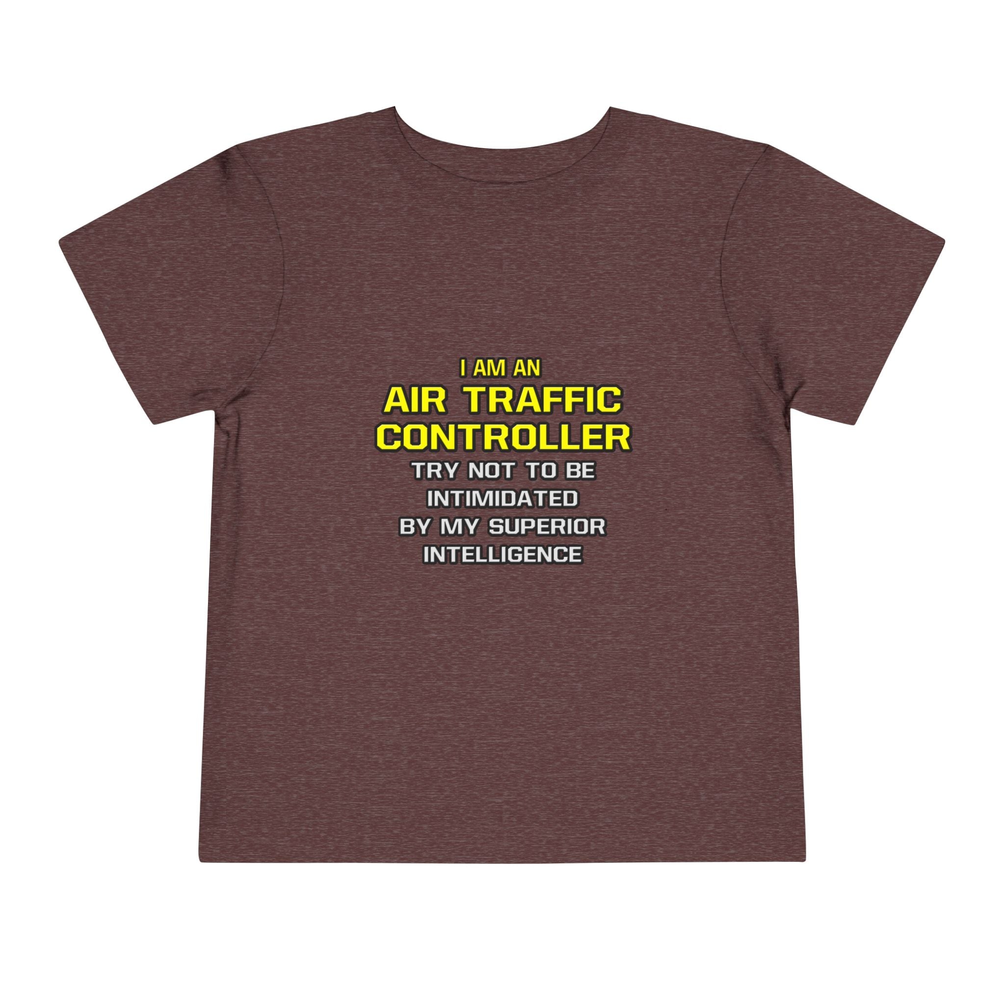 Air Traffic Controller...Superior Intelligence - Toddler Short Sleeve Tee