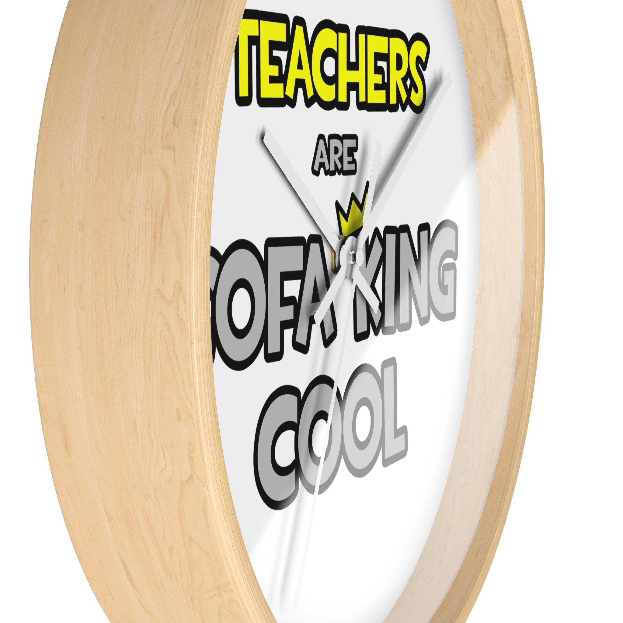 Teachers Are Sofa King Cool - Wall Clock