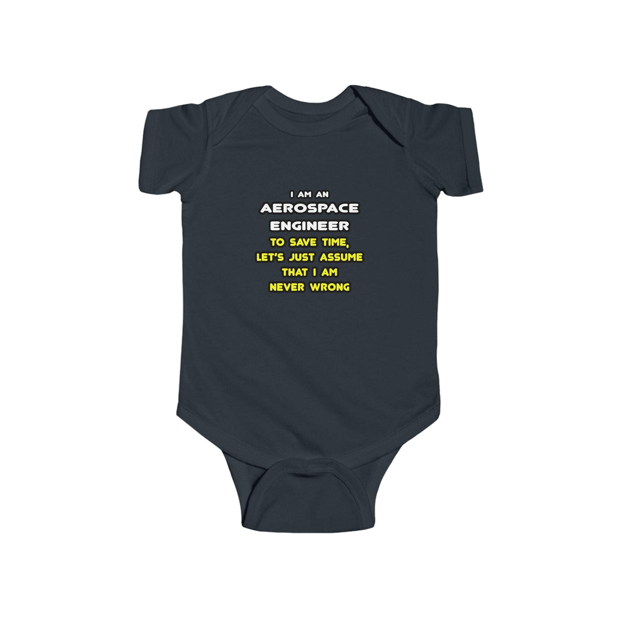 Funny Aerospace Engineer T Shirts and Gifts - Infant Fine Jersey Bodysuit