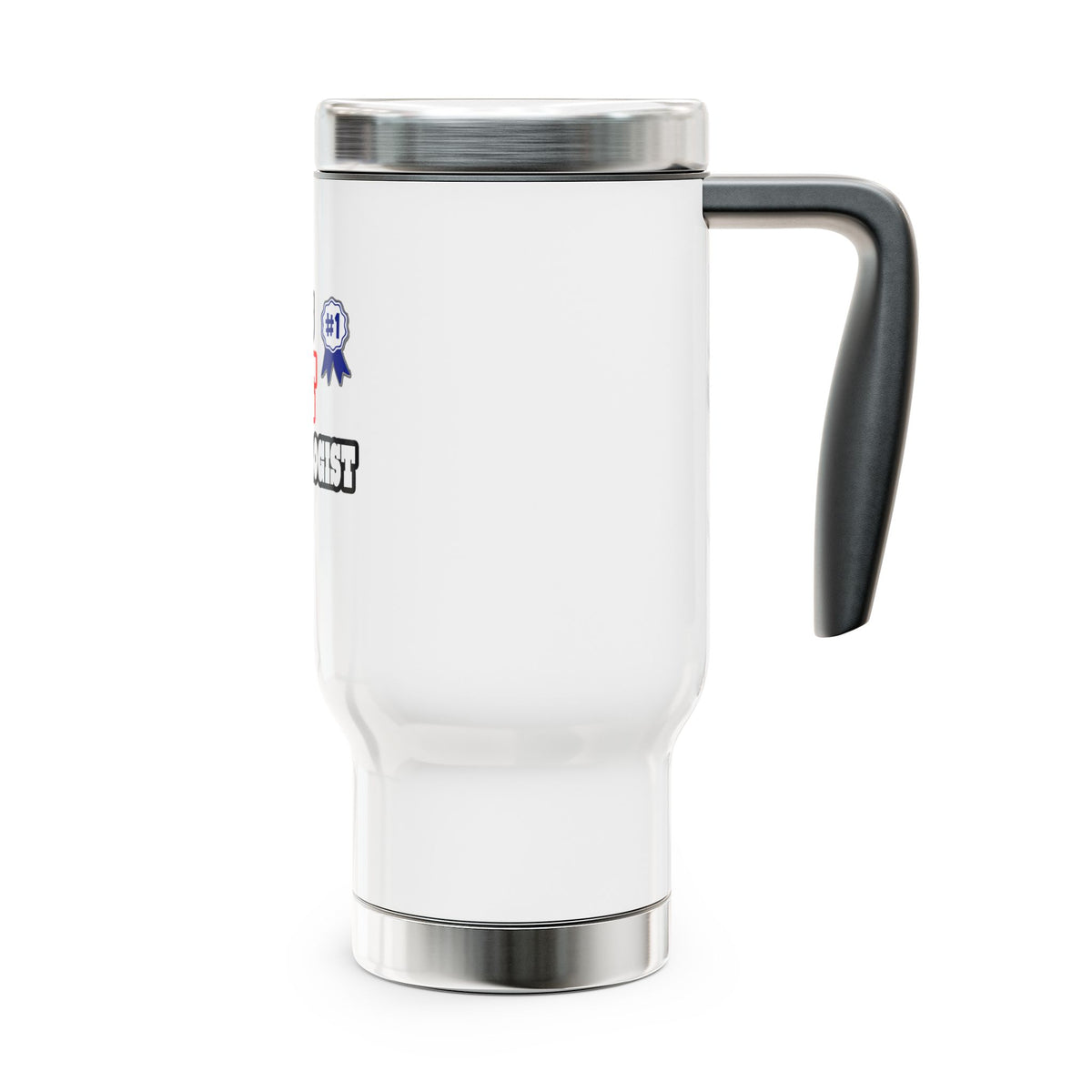 World's Best Cardiologist - Stainless Steel Travel Mug with Handle, 14oz