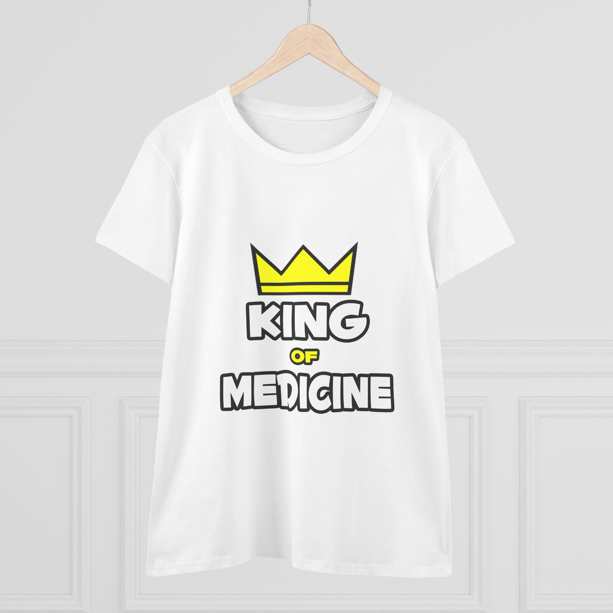 King of Medicine - Women's Midweight Cotton Tee