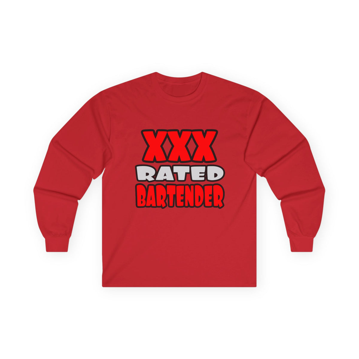 XXX Rated Bartender - Unisex Ultra Cotton Long Sleeve Tee