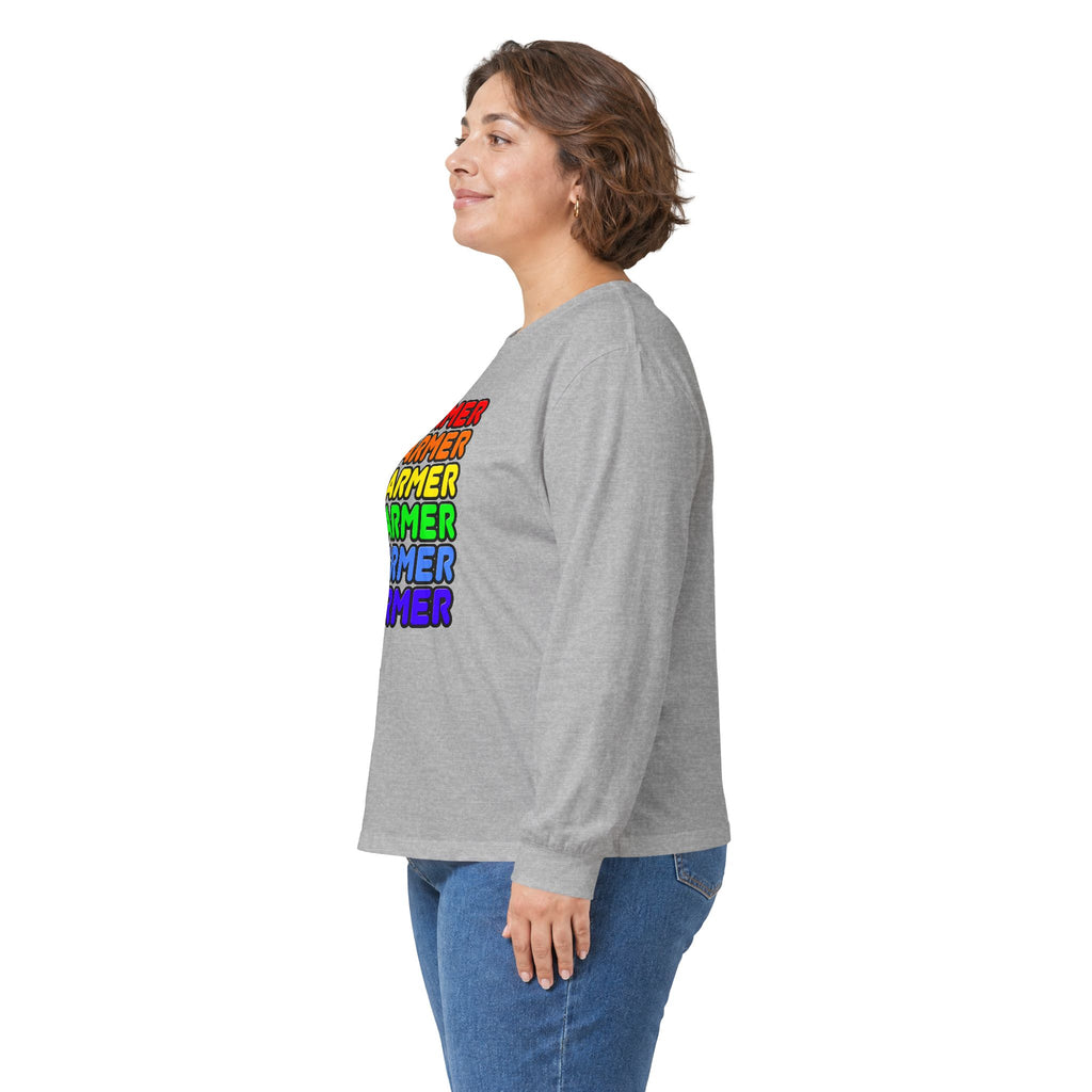 Rainbow Farmer - Unisex Ultra Cotton Long Sleeve Tee