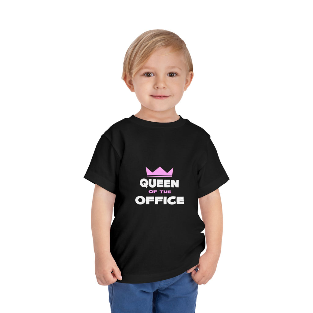 Queen of the Office - Toddler Short Sleeve Tee