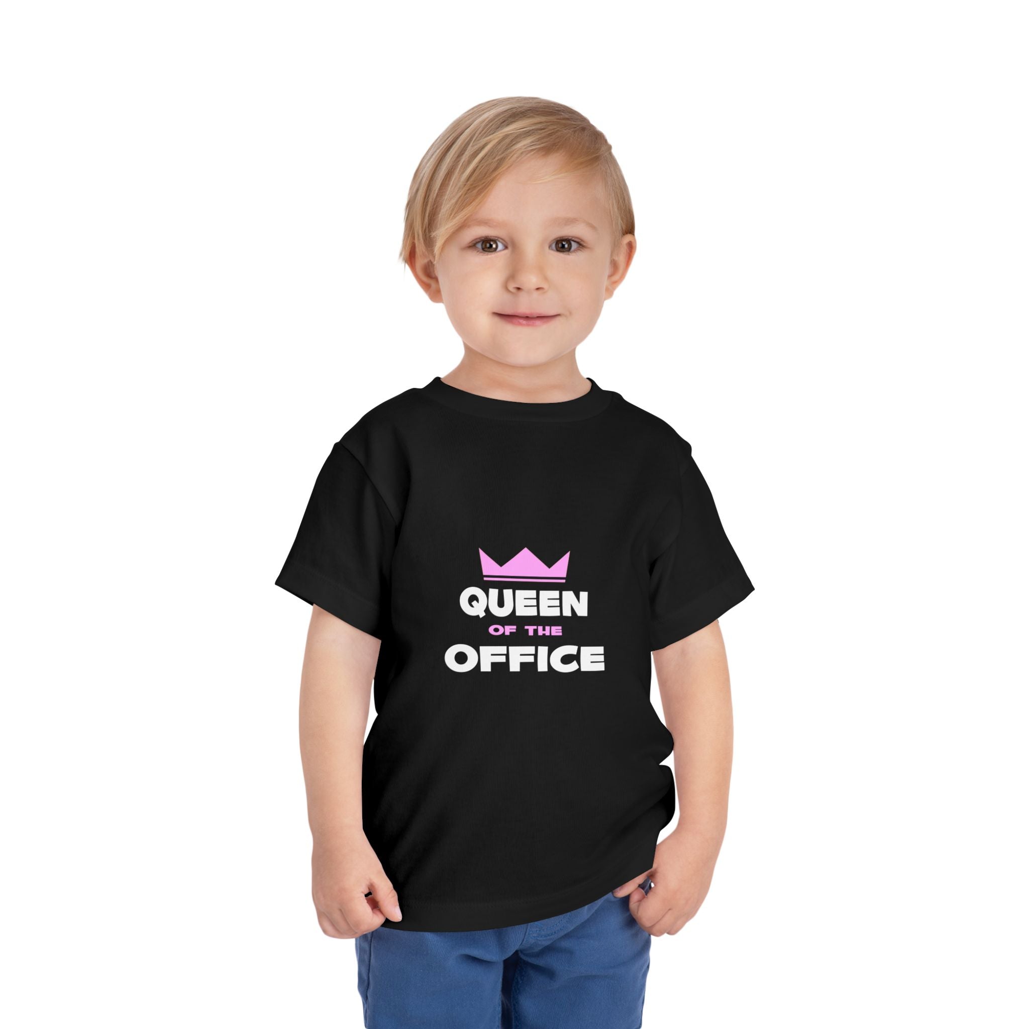 Queen of the Office - Toddler Short Sleeve Tee
