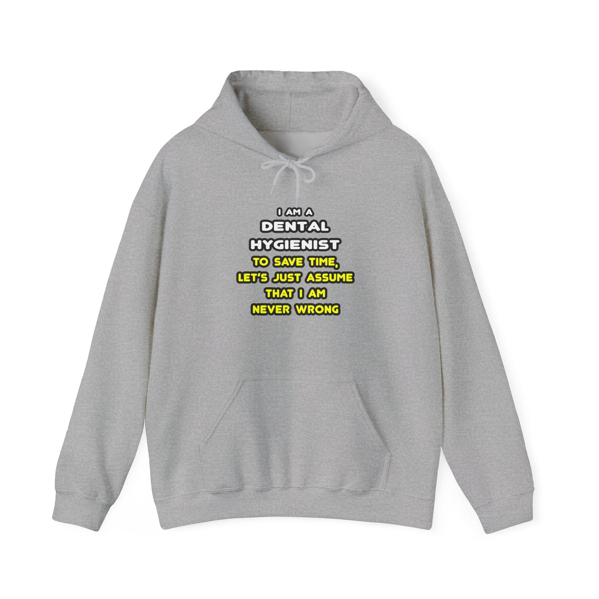 Funny Dental Hygienist T Shirts - Unisex Heavy Blend™ Hooded Sweatshirt