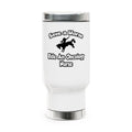 Save a Horse, Ride an Oncology Nurse - Stainless Steel Travel Mug with Handle, 14oz