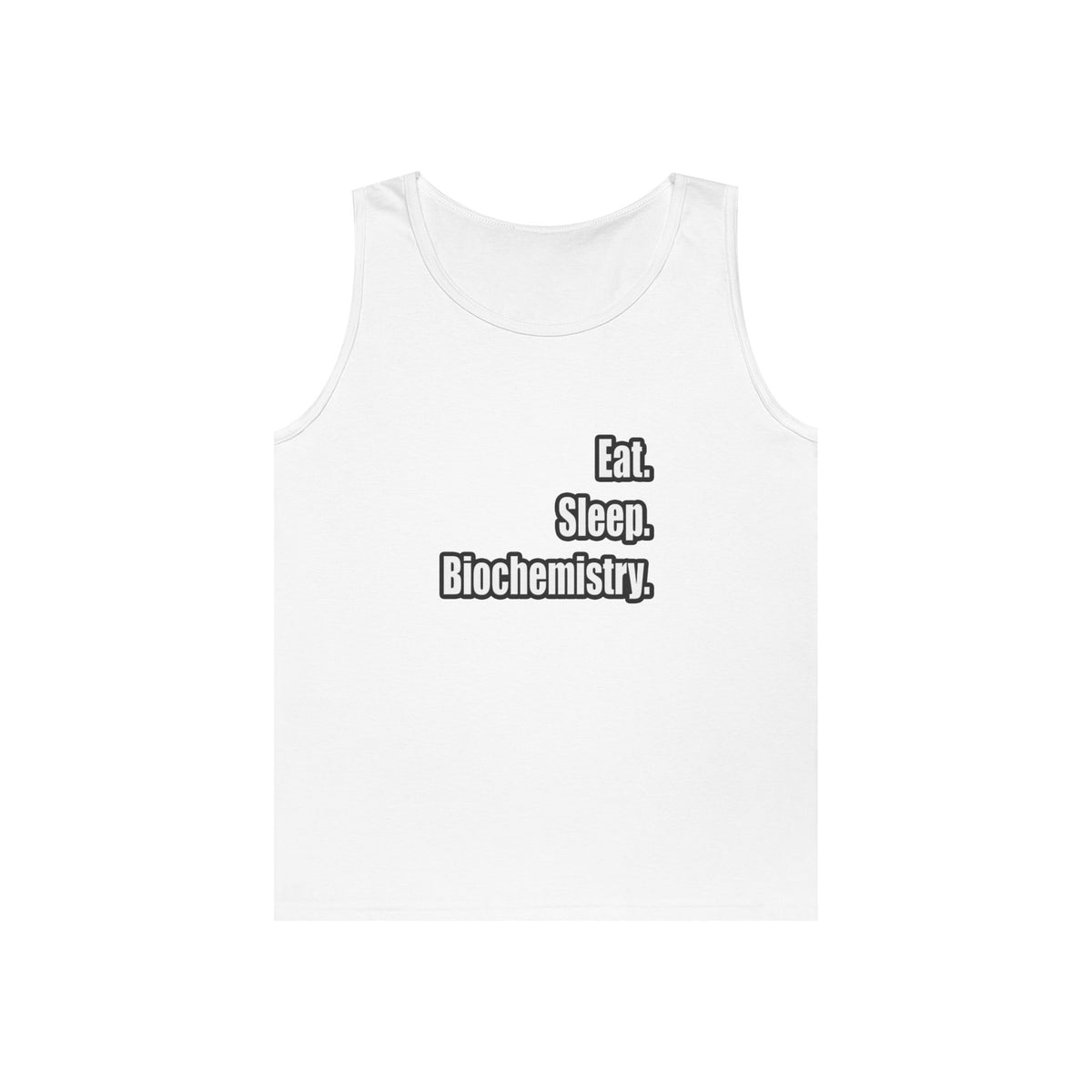 Eat. Sleep. Biochemistry - Unisex Heavy Cotton Tank Top