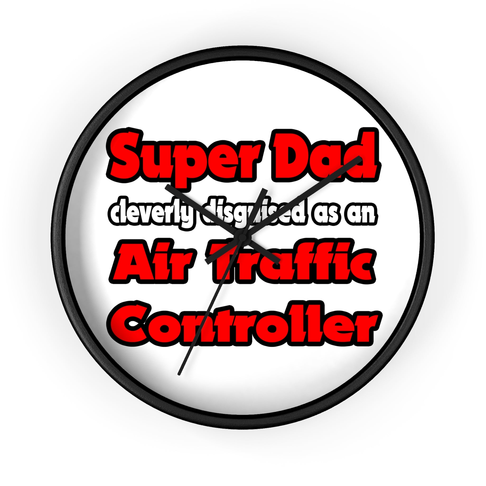 Super Dad ... Air Traffic Controller - Wall Clock