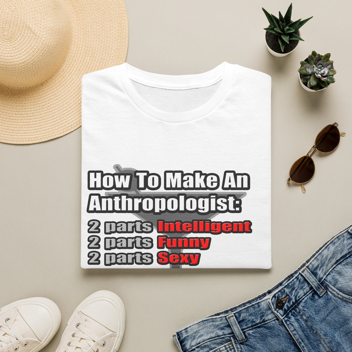 How To Make an Anthropologist - Unisex Softstyle T-Shirt