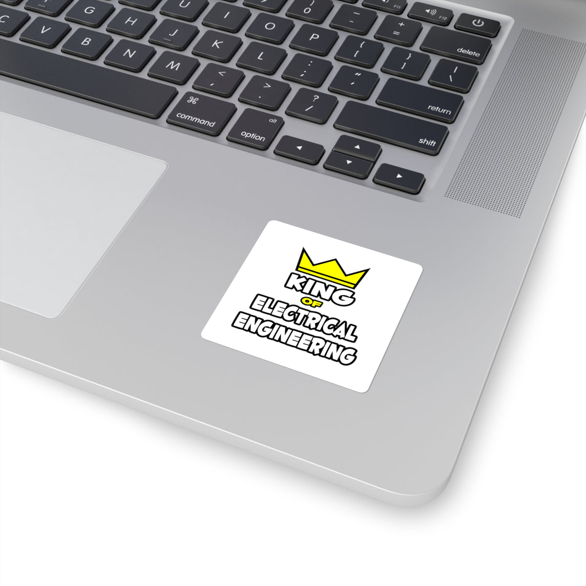 King of Electrical Engineering - Square Stickers