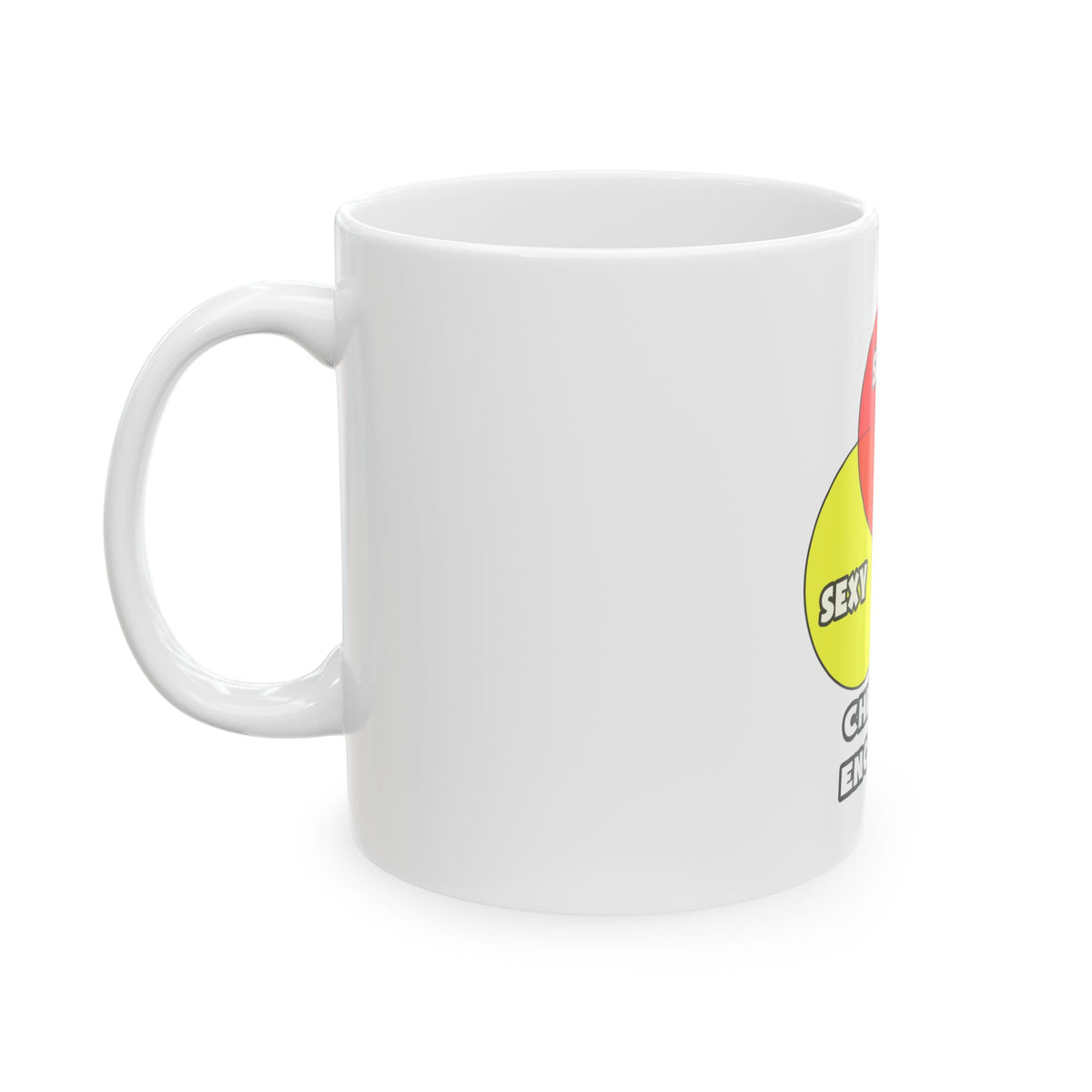 Venn Diagram .. Chemical Engineers - Ceramic Mug, (11oz, 15oz)