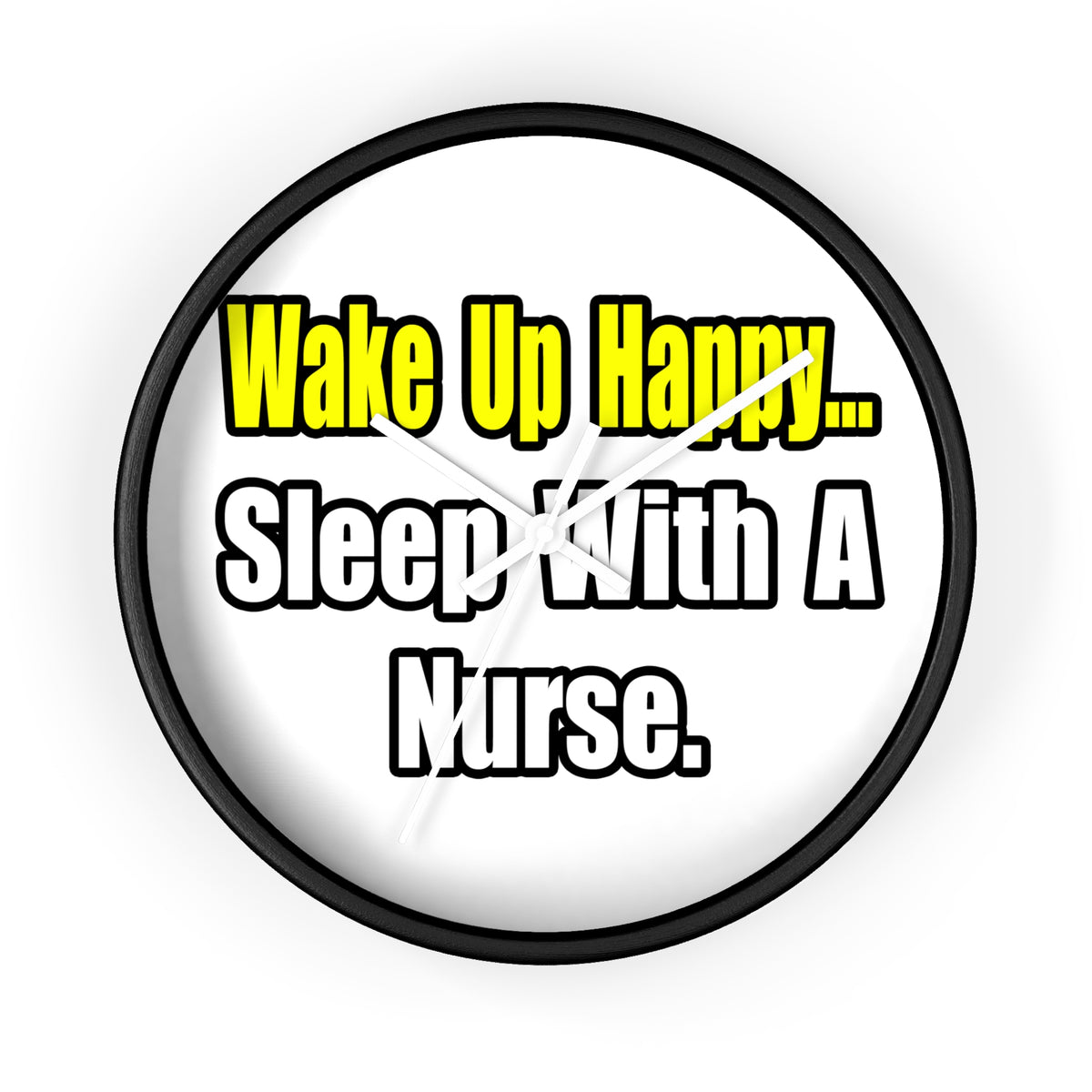 Sleep With a Nurse - Wall Clock