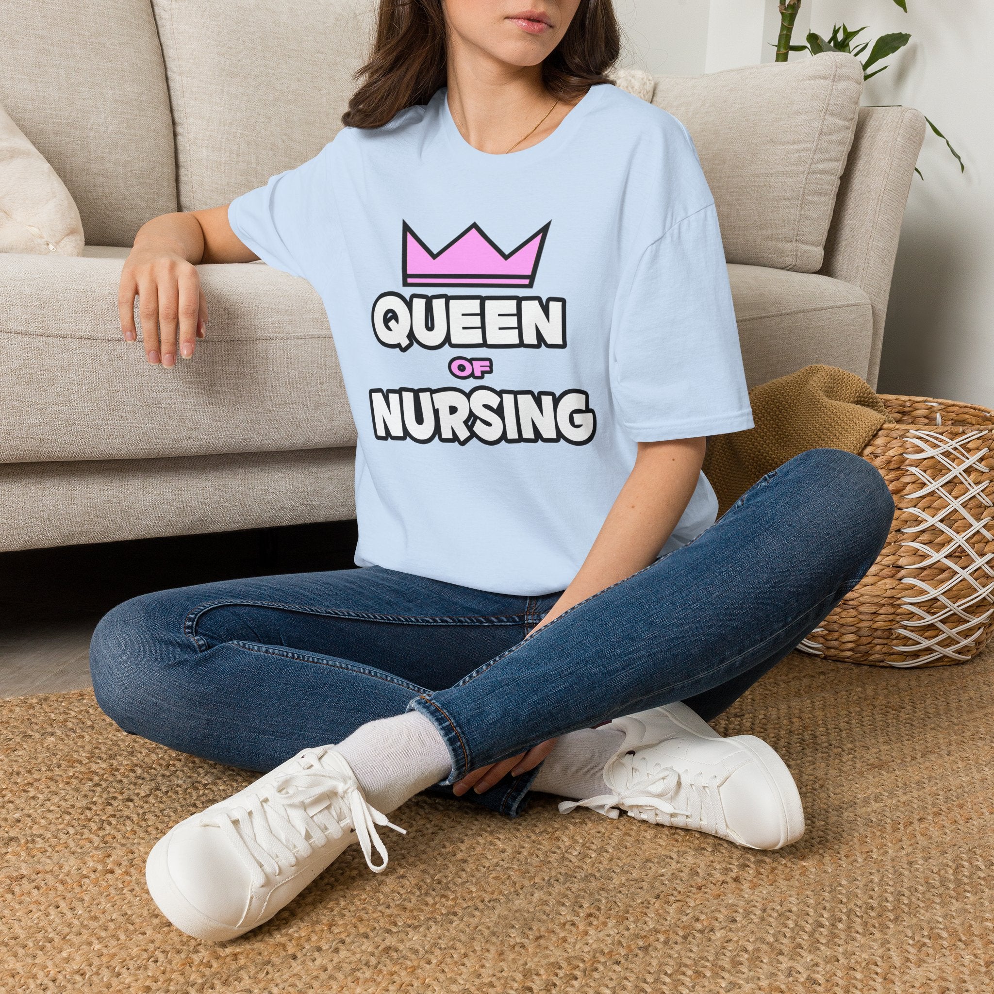 Queen of Nursing - Unisex Softstyle T-Shirt