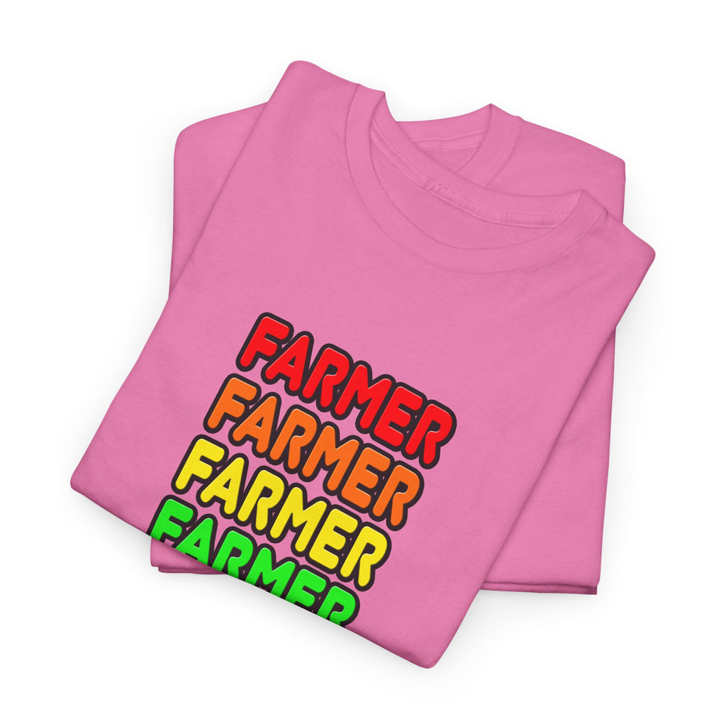 Rainbow Farmer - Unisex Heavy Cotton Tee