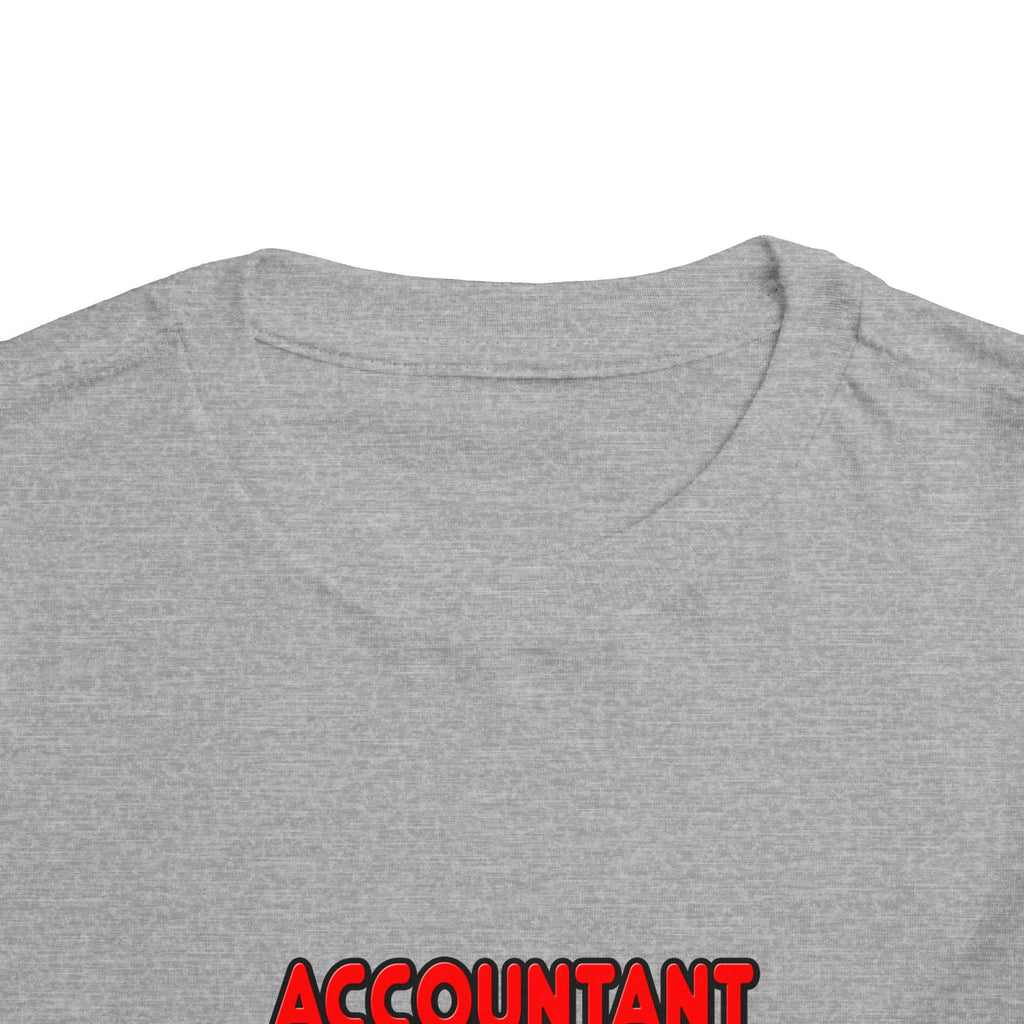 Rainbow Accountant - Toddler Short Sleeve Tee