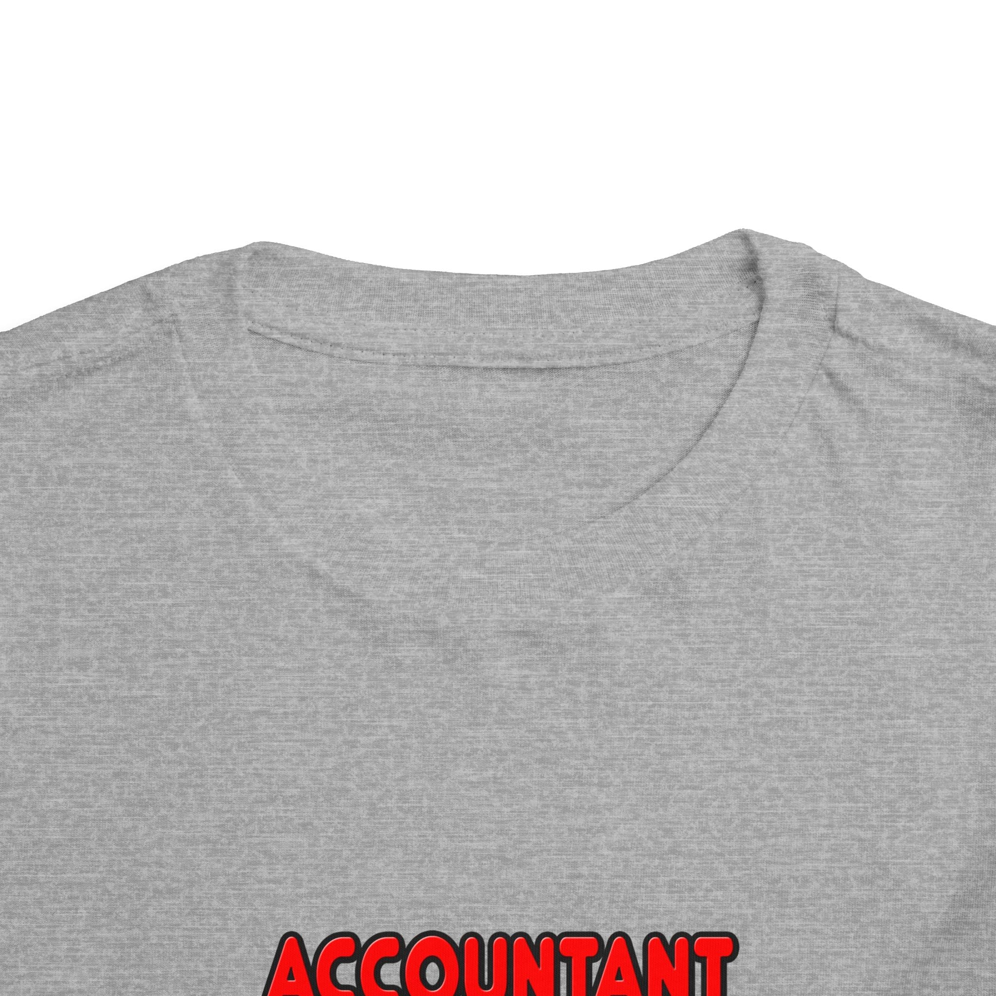 Rainbow Accountant - Toddler Short Sleeve Tee