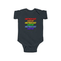 Rainbow Anesthesiologist Assistant - Infant Fine Jersey Bodysuit