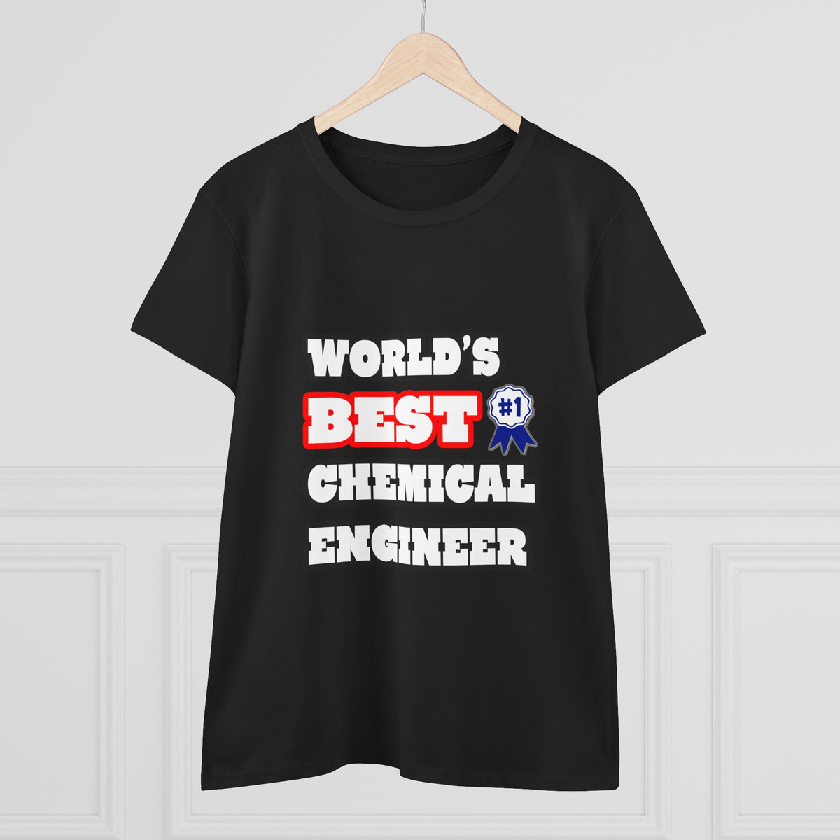 World's Best Chemical Engineer - Women's Midweight Cotton Tee