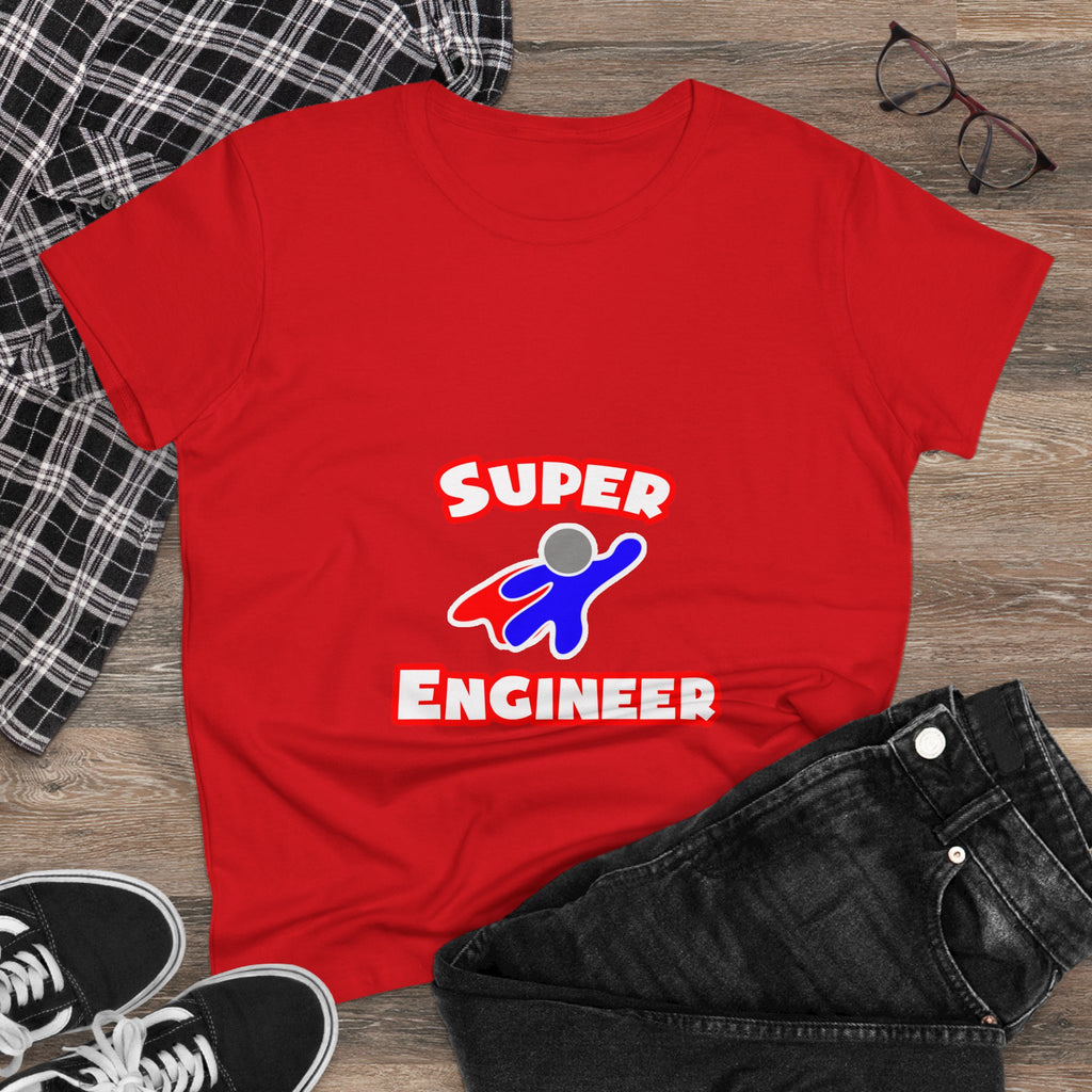 Super Engineer - Women's Midweight Cotton Tee