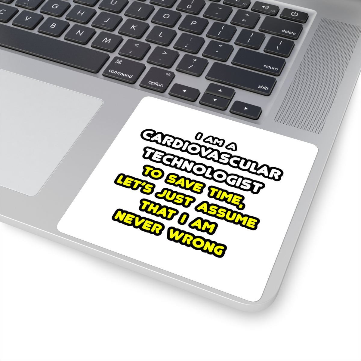 Funny Cardiovascular Technologist T Shirts - Square Stickers