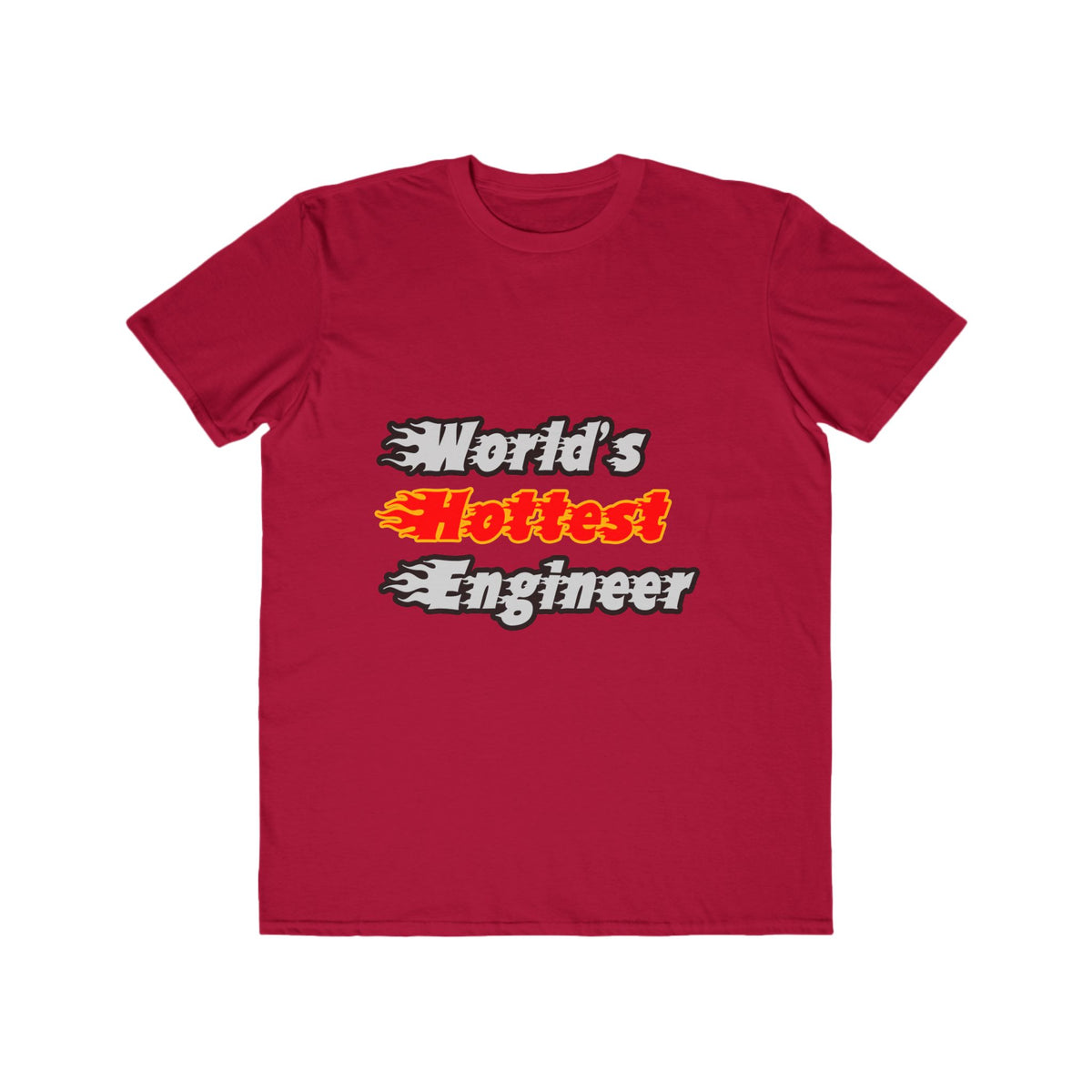 World's Hottest Engineer - Men's Lightweight Fashion Tee