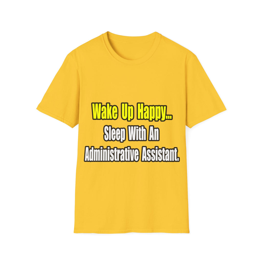 Sleep With An Administrative Assistant - Unisex Softstyle T-Shirt
