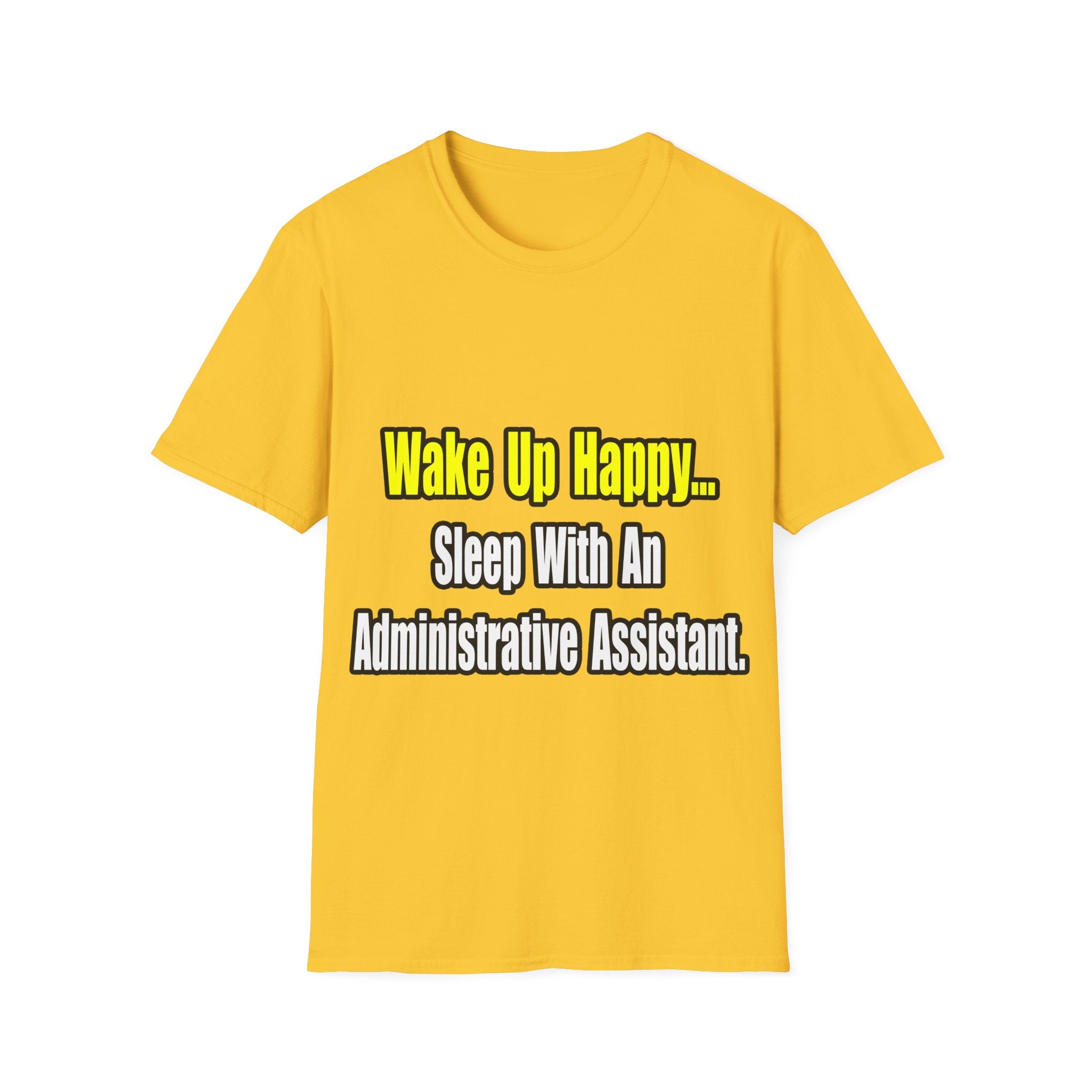 Sleep With An Administrative Assistant - Unisex Softstyle T-Shirt