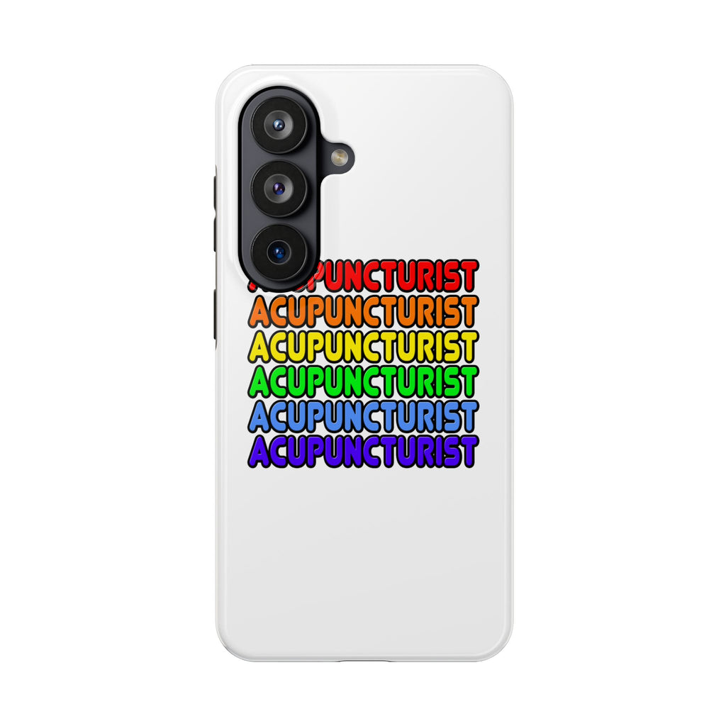 Rainbow Acupuncturist - Tough Phone Cases