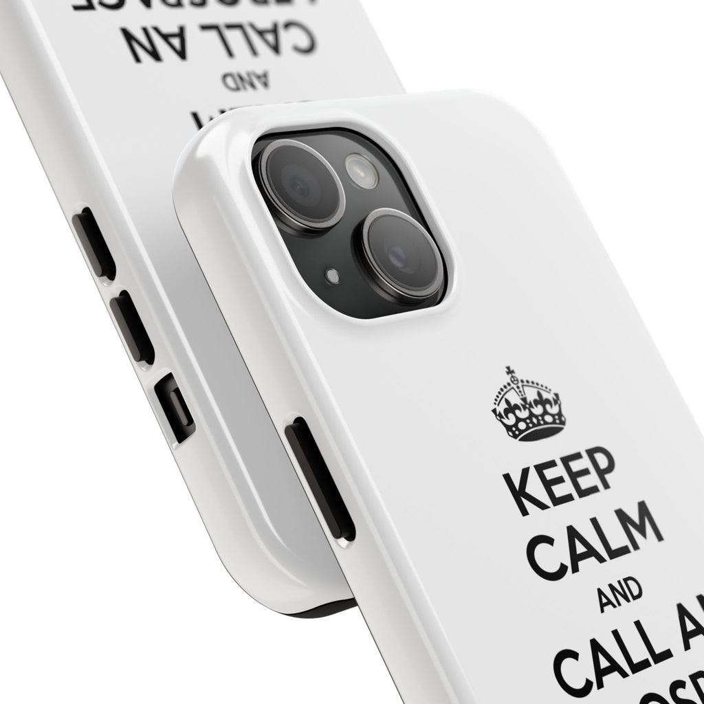 Keep Calm and Call an Aerospace Engineer - Tough Phone Cases