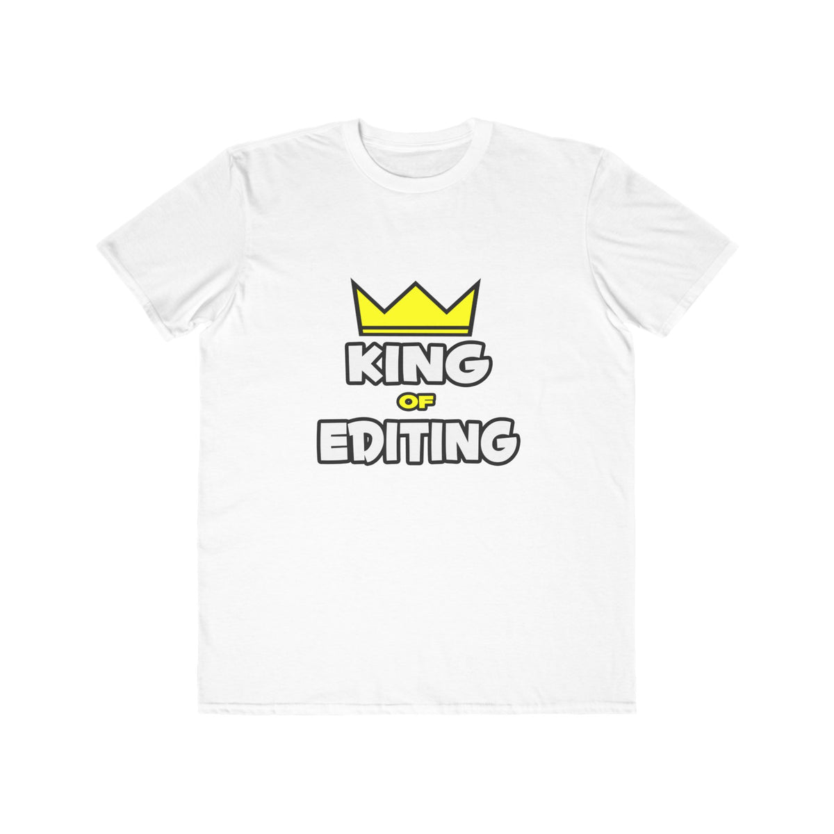 King of Editing - Men's Lightweight Fashion Tee