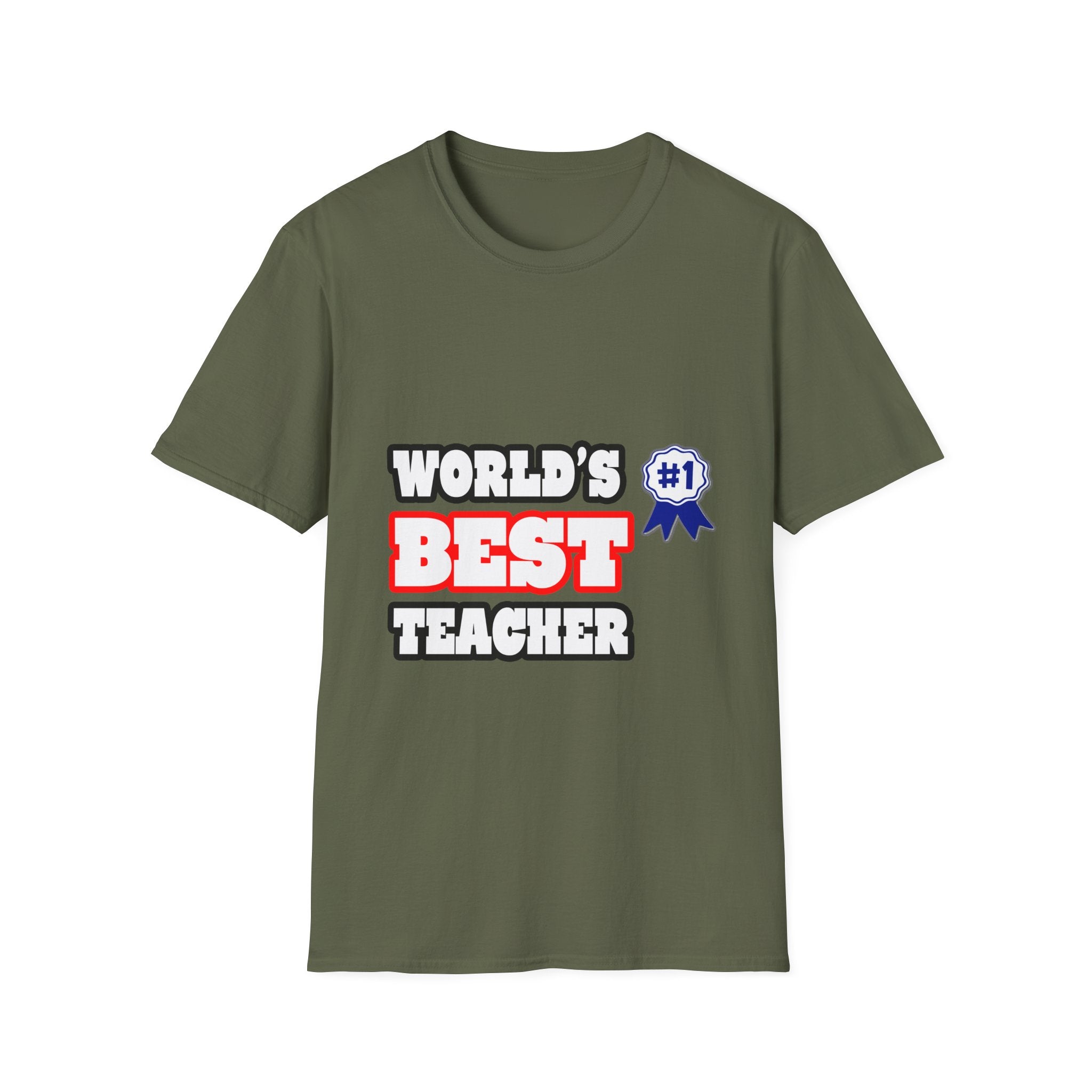 World's Best Teacher - Unisex Softstyle T-Shirt