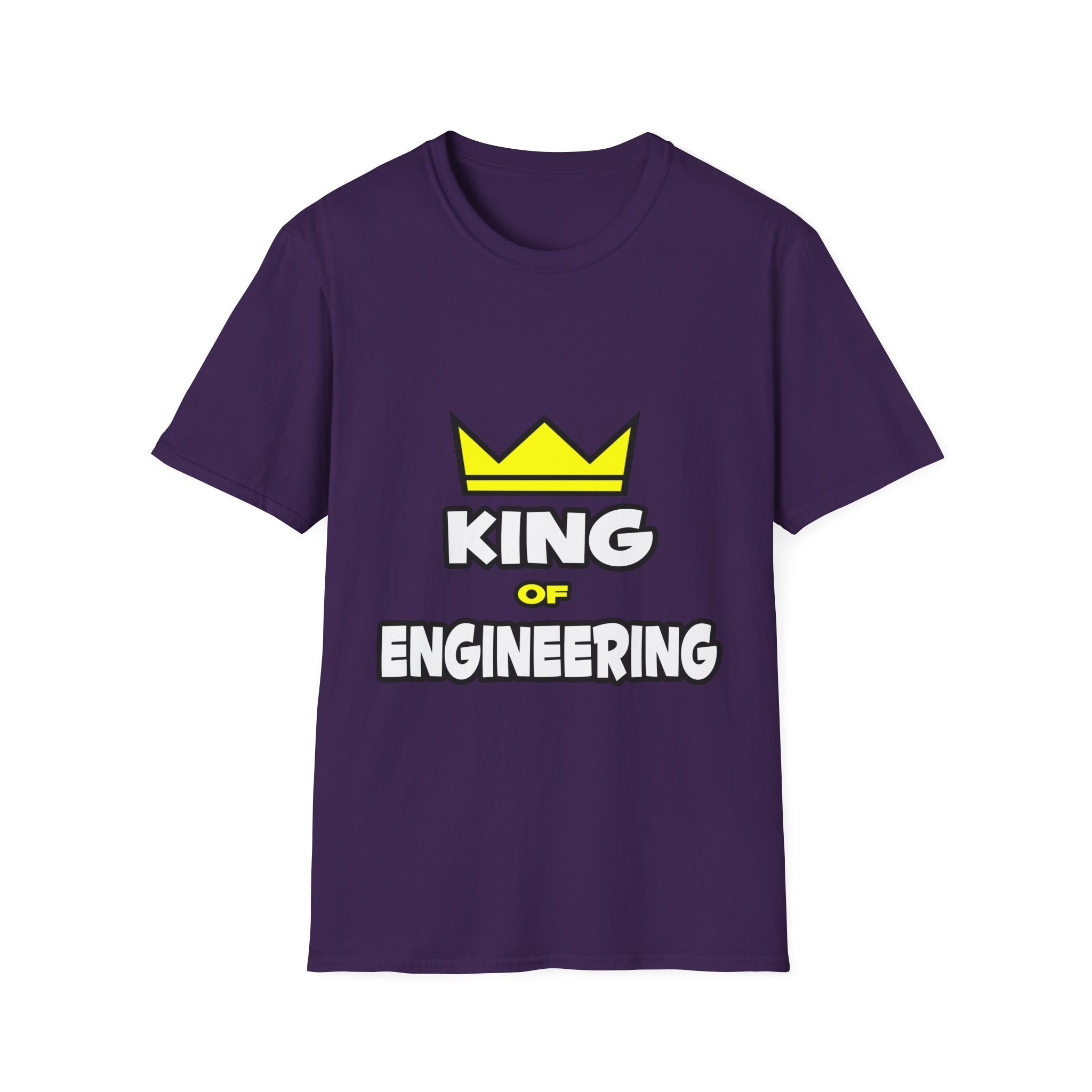 King of Engineering - Unisex Softstyle T-Shirt