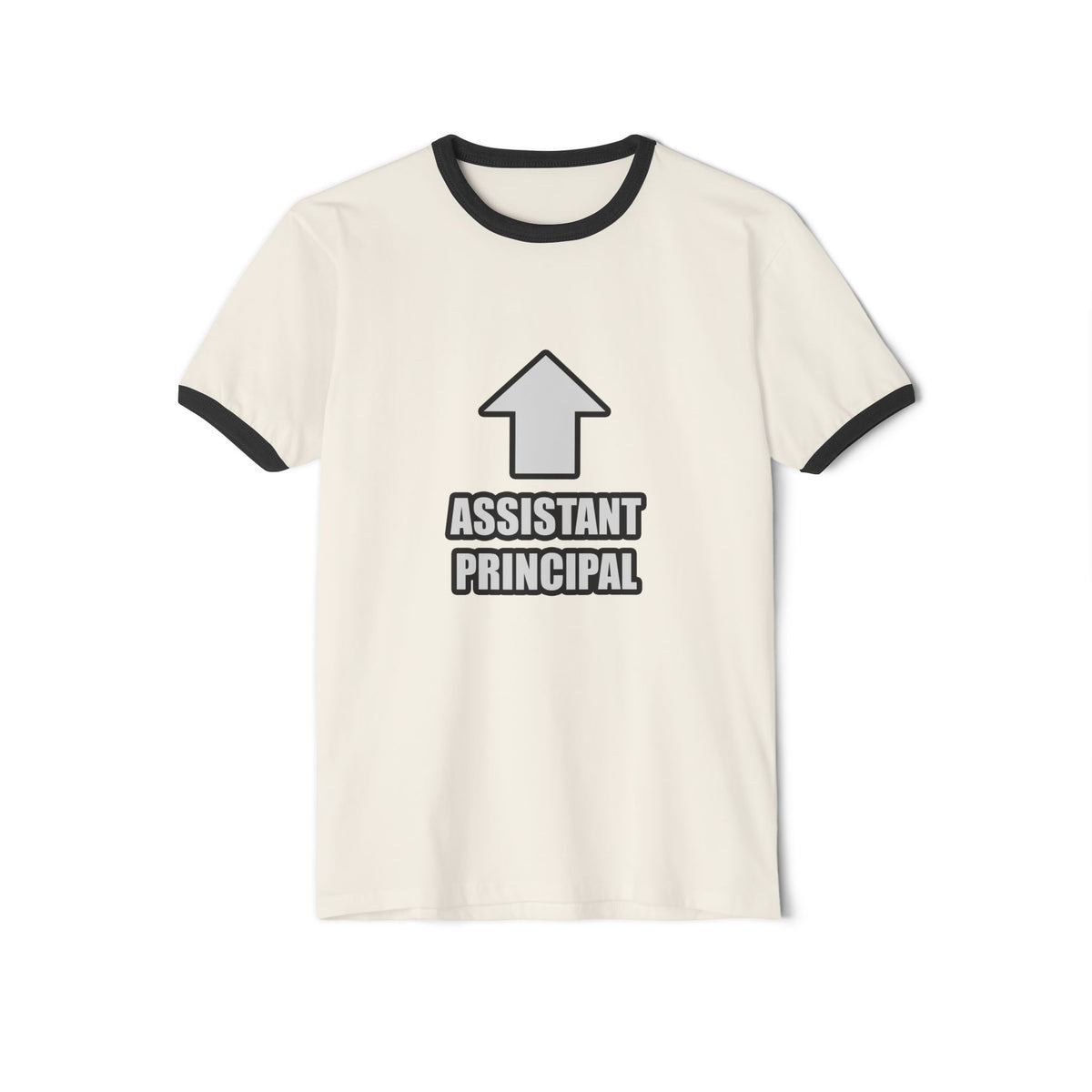 Arrow Assistant Principal - Unisex Cotton Ringer T-Shirt
