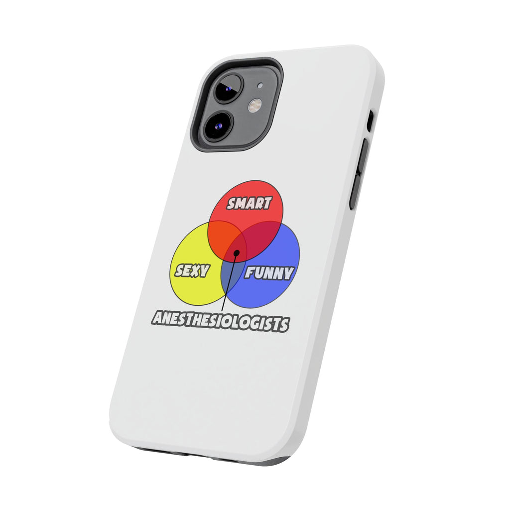 Venn Diagram .. Anesthesiologists - Tough Phone Cases
